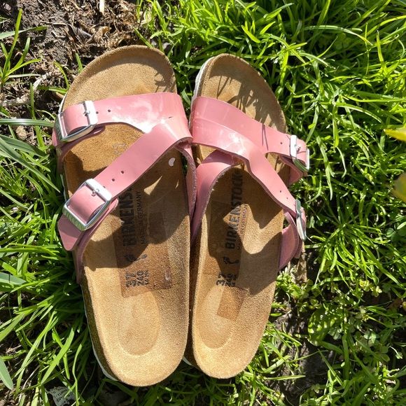 BIRKENSTOCK🍁🍂Yao Metalic Old Rose women’s  size 37 - Picture 5 of 9